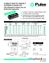 Datasheet PE-68027 manufacturer Pulse