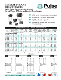 Datasheet PE-8276X manufacturer Pulse
