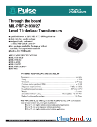 Datasheet QT1553-3 manufacturer Pulse