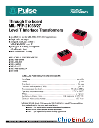 Datasheet QT1553-52 manufacturer Pulse