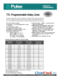 Datasheet TTLPG303 manufacturer Pulse