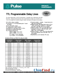 Datasheet TTLPG310 manufacturer Pulse