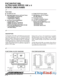 Datasheet P4C188-15C manufacturer Pyramid