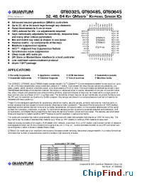 Datasheet QT60325-AS manufacturer Quantum