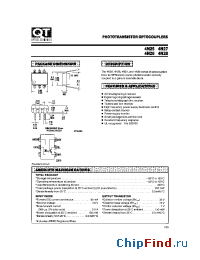Datasheet 4N28 manufacturer QT