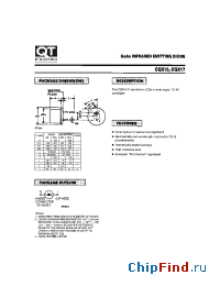 Datasheet CQX15 manufacturer QT