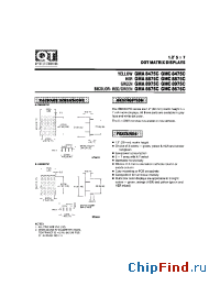 Datasheet GMA8875C manufacturer QT
