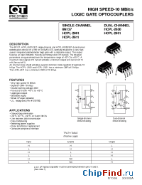 Datasheet HCPL-2611 производства QT
