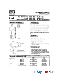 Datasheet HLMP-1719 manufacturer QT