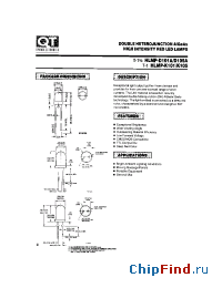 Datasheet HLMP-D105A manufacturer QT