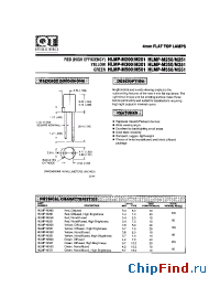 Datasheet HLMP-M201 manufacturer QT