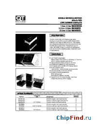 Datasheet MAN3040A manufacturer QT