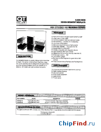 Datasheet MAN8900 manufacturer QT