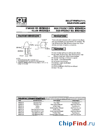Datasheet MV50152 manufacturer QT