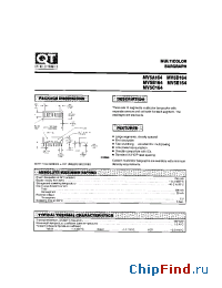 Datasheet MV5A164 manufacturer QT