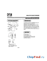 Datasheet OPB703W manufacturer QT