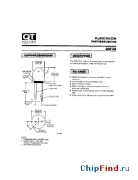 Datasheet QSD733 manufacturer QT