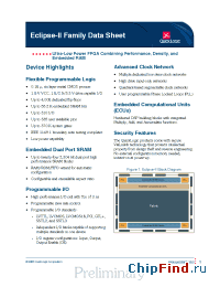 Datasheet QL8025-7PT196C manufacturer QuickLogic