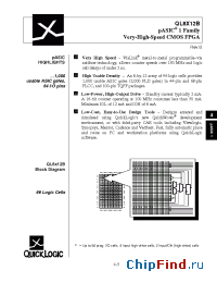 Datasheet QL8X12BL-1 manufacturer QuickLogic