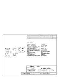 Datasheet TT-SMDC-12.288-20 manufacturer Raltron