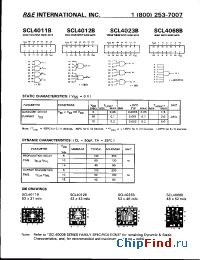 Datasheet SCL4011BC manufacturer R&E