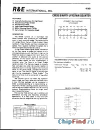 Datasheet SCL4516BS manufacturer R&E
