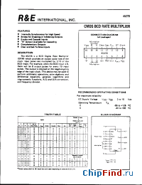 Datasheet SCL4527BS manufacturer R&E