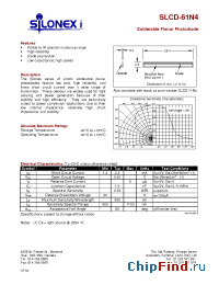 Datasheet SLCD-61N4 manufacturer R&E