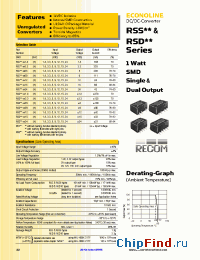 Datasheet RSS-243.3 производства Recom
