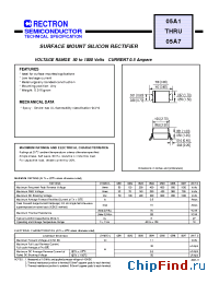 Datasheet 05A6 manufacturer Rectron