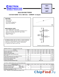 Datasheet 1A1-B manufacturer Rectron