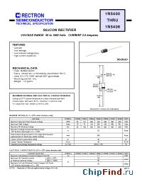 Datasheet 1N5402 производства Rectron