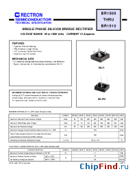 Datasheet BR154 manufacturer Rectron