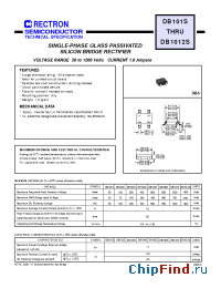 Datasheet DB1012S-T manufacturer Rectron
