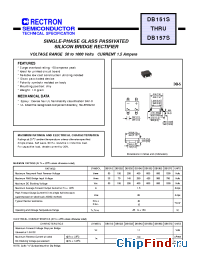 Datasheet DB155S manufacturer Rectron