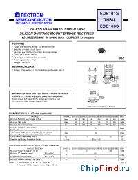 Datasheet EDB103S manufacturer Rectron