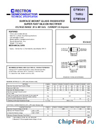 Datasheet EFM304 manufacturer Rectron