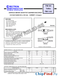 Datasheet FM1100-W manufacturer Rectron