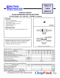 Datasheet FM301A-W manufacturer Rectron