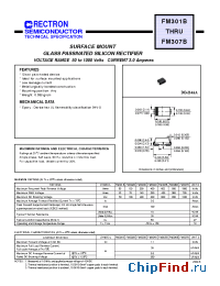 Datasheet FM302B-W manufacturer Rectron