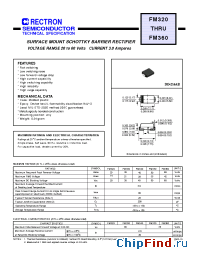 Datasheet FM320-W manufacturer Rectron