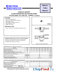 Datasheet FM4002 manufacturer Rectron