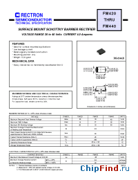 Datasheet FM440 manufacturer Rectron