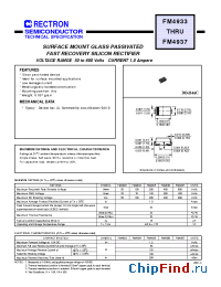 Datasheet FM4933 manufacturer Rectron