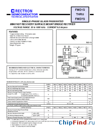 Datasheet FMD7S manufacturer Rectron