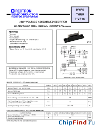 Datasheet HVP10 manufacturer Rectron