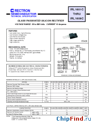 Datasheet IRL1601C manufacturer Rectron