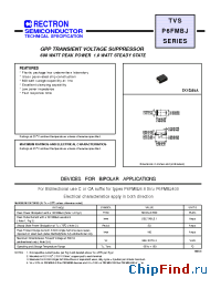 Datasheet P6FMBJ16 manufacturer Rectron