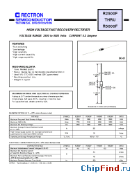 Datasheet R3000F manufacturer Rectron