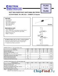 Datasheet RL850 manufacturer Rectron